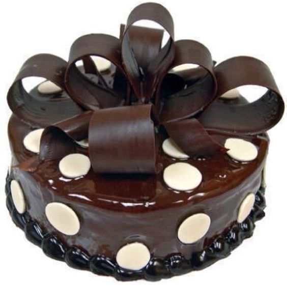 Tort de ciocolată neagră și cu ciocolată albă, decorat cu fundă de ciocolată