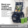 Blender cu protectie fonica Summit® Edge HBH855-CE, Hamilton Beach Commercial