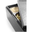 Cutie termoizolanta 33 lt, interior 535x535x(H)117 mm, exterior 595x595x(H)165 mm, numar cutii pizza 3x50 cm Hendi Kitchen Line, spuma polipropilenica