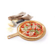 Tava servire pizza cu maner lemn laminat patentat rezistenta la temperatura pana la 175?C Hendi 254x(H)6 mm