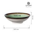 Bol rotund pentru ramen sau salată Beryl, 240 mm  Fine Dine 