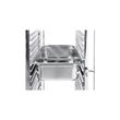 Carucior debarasare tavi, capacitate 15 tavi x GN 1/1(530x325mm), inox, 615x450x(H)1695 mm, Hendi