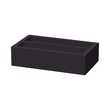 Cutie de tacamuri Madeira Black din doua sectiuni 275x165x60 mm Fine Dine 