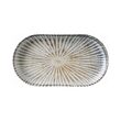Farfurie ovala AMMONITE  300 x 160 mm Fine Dine 