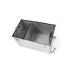 Sistem profesional de colectare al grasimii pentru sistemele de canalizare Inox 30 litri Hendi, 670x340x(H)310 mm