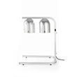 Suport cu 2 lampi infrarosu pentru mentinerea la cald a mancarii, 500 W, Hendi, 495x355x(H)590 mm