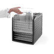 Deshidrator alimente cu 9 tavi, 700 W, Hendi Kitchen Line, temperatura reglabila 35-70 gr C, 450x345x(H)415 mm