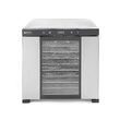 Deshidrator alimente Hendi Profi Line, 1000 W, 10 tavi, Temperatura reglabila 35-75?C, Gri