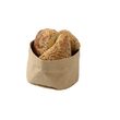 Cos pentru servire paine, Hendi fabricat din hartie lavabila kraft, Bej, 170x170x(H)150 mm