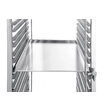 Carucior mobil pt debarasare tavi - pt 15 tavi 60x40 cm- structura inox - 690x515x(H)1695 mm, Hendi
