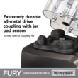 Blender barman Fury® HBH550R-CE 1,8 l 880 W, Hamilton Beach Commercial