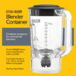 Cana din policarbonat pentru blenderul cu imersie HBB 908R de 1,25 litri, Hamilton Beach Commercial