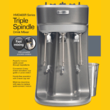 Mixer profesional triplu pentru shake-uri Hamilton Beach Commercial
