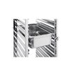 Carucior debarasare tavi, capacitate 15 tavi x GN 1/1(530x325mm), inox, 615x450x(H)1695 mm, Hendi