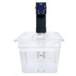 Stick iVide Hendi, pentru gatire Sous-Vide (la temperatura joasa), 800W, optiune conectare Wi-Fi la aplicatie Android sau IOS cu 600 retete preincarcate, circula pana la 20 lt apa, setare temperatura 25-90 gr C, 98x158x(H)350 mm
