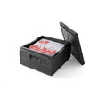 Cutie termoizolanta cu capac pentru transport, 40 lt, GN1/1, interior 538x338x(H)234mm, Hendi Kitchen Line, spuma polipropilenica, exterior 600x400x(H)285 mm