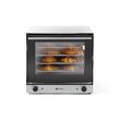 Cuptor convectie Hendi H90, 4 tavi 438x315 mm incluse, 2 elemente incalzire, 2 ventilatoare, termostat reglabil 50-300 gr C, timer 0-120 min, 2670 W,595x624x(H)572mm