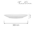 Farfurie Bianco 300 mm Fine Dine 