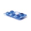 Forme asortate din silicon durabil pentru cuburi de gheata, Hendi, 19x10.5x(H)3 cm, potrivita si pentru uz profesional
