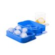 Forma din silicon durabil pentru cuburi de gheata tip bila, Hendi, 18x12.5x(H)5 cm, potrivita si pentru uz profesional