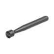 Agitator bar - muddler, Bar up, profilat,Hendi in forma de stea, Negru, ø34x207mm