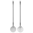 Paleta pizza, rotunda,perforata,  din aluminiu, 1200x230mm