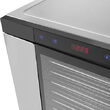 Deshidrator alimente Hendi Profi Line, 550 W, 6 tavi inox, interior si exterior inox, temperatura reglabila 35-75 C, Gri, timer, panou de control digital