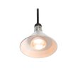 Lampa de caldura conica, argintie ø275x(H)250 mm, 230V, 250W
