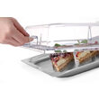 Capac prezentare rolltop GN 1/1, policarbonat - 533x328x(H)76 mm