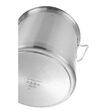 Oala inalta cu capac 17 lt, Revolution, 28x28cm, inox, potrivita si pentru uz profesional