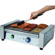 Grill tip rola pentru carnati, Inox, cu 7 role de latime 42 cm, 740 W, Hendi, strad anti-aderent, temperatura reglabila pana la 150 C