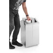 Cos Hendi pentru gunoi 43 L, otel inoxidabil cu capac rotativ,36X36X(H)74 cm