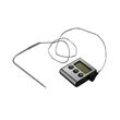 Termometru digital si timer bucatarie, interval masurare -50/+250 gr C, gradatie 1 gr C, sonda 15 cm pentru cuptor, alerta temperatura, Hendi