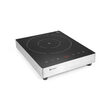 Plita cu inductie profesionala, 3500W, control digital, 35-240 gr C, plita vitroceramica cu display digital incorporat, corp inox, Hendi Display Line, 337x417x(H)85 mm