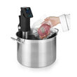 Stick iVide Hendi, pentru gatire Sous-Vide (la temperatura joasa), 800W, optiune conectare Wi-Fi la aplicatie Android sau IOS cu 600 retete preincarcate, circula pana la 20 lt apa, setare temperatura 25-90 gr C, 98x158x(H)350 mm