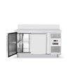 Masa rece cu 2 usi profesionala, inox, ARKTIC by Hendi Profi Line, interval temperatura -2/+8 gr C, 250W, 136x70x(H)85 cm