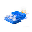 Forma din silicon durabil pentru cuburi de gheata tip bila, Hendi, 18x12.5x(H)5 cm, potrivita si pentru uz profesional