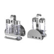 Set condimente / oliviera, Hendi, 3 piese: sare, piper, suport servetele, 85x75x(H)115 mm.