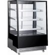 Vitrina frigorifica de prezentare interval temp. 2/6?C, 490 W corp inox, ARKTIC by Hendi, 900x805x(H)1445, 500 Litri, Clasa energetica C
