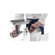 Masina de tocat carne, 2 discuri tocare de 6 si 8 mmm din inox, cutit din inox, melc din inox, tub pentru impingere, Hendi Top Line, 250 Kg/ora, corp inox, palnie inox chirurgical 304, 900 W