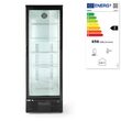 Vitrina frigorifica de prezentare interval temp. 2/10 C, 195 W, corp inox, ARKTIC by Hendi, 600x530x(H)1820 mm 293 Litri, Clasa energetica E