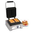 Aparat Hendi Brussels pentru vafe / waffles, 2200W, 2 placi dreptunghiulare 3x5 cm