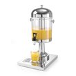 Dispenser suc 8 lt, suport inox, container din policarbonat, Hendi, robinet antipicurare, 260x360x(h)560 mm