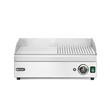 Gratar electric HENDI, Kitchen  1/2 neted, 1/2 striat 220-240V/2400W, 527x404x(H)233mm