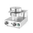 Aparat vafe/waffles rotunde Hendi, diametru 19cm, 1000w, timer, termostat reglabil, 2500x3800x(h)5900mm