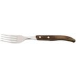 Furculita friptura French Style, Horeca Line cu maner maro, (L)220 mm - 12 buc./set