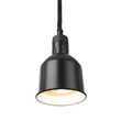 Lampa de incalzire cilindrica, culoare negru, ø175x(H)250