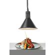 Lampa de caldura conica, neagra ø275x(H)250 mm, 230V, 250W