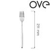 Furculiță de masă Torino, OVE, 211 mm