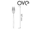 Furculiță de desert Torino, OVE, 187 mm